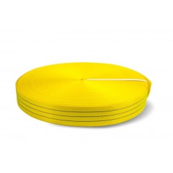 Лента текстильная TOR 6:1 75 мм 10500 кг (желтый) (Q)